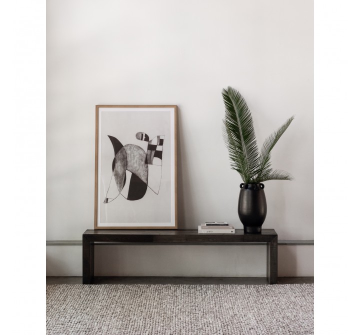 Moe's Home Collection Vintage Bench - Large Grey - Lifestyle