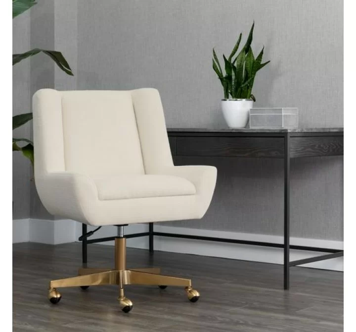 Sunpan Mirian Office Chair - Zenith Alabaster - Lifestyle