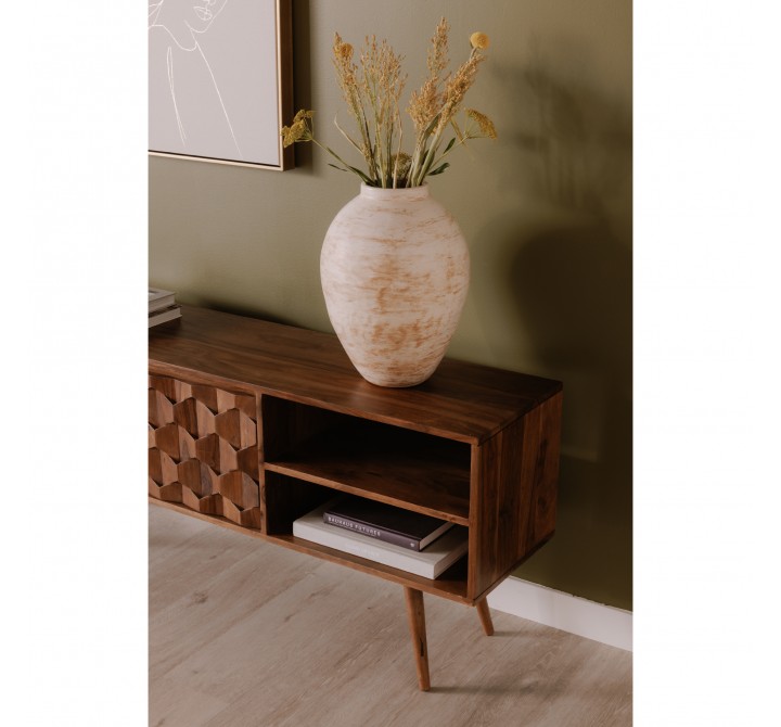 Moe's Home Collection O2 Tv Cabinet - Brown - Lifestyle