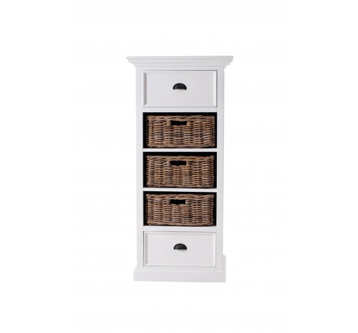 Nova Solo Halifax Grand Storage Unit With Basket Set - Front Angle