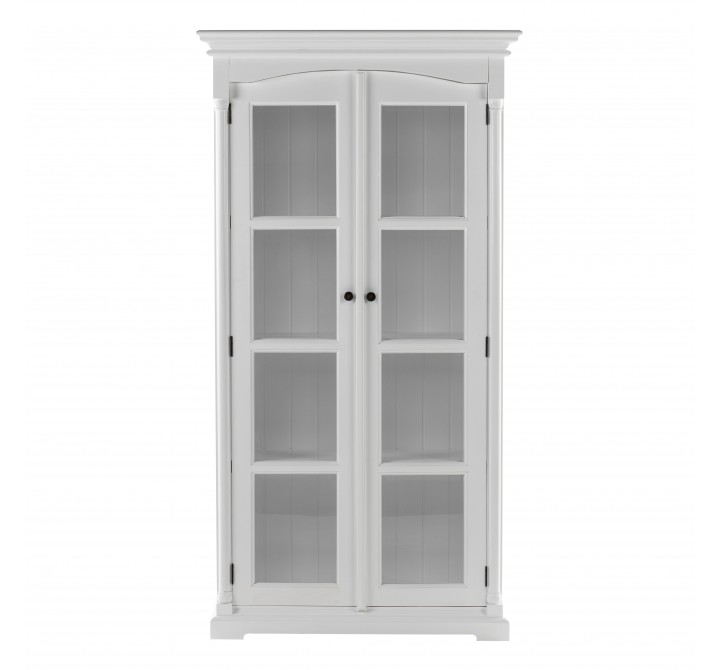 Nova Solo Provence Double Vitrine - Storage & Display Cabinet - Front Angle