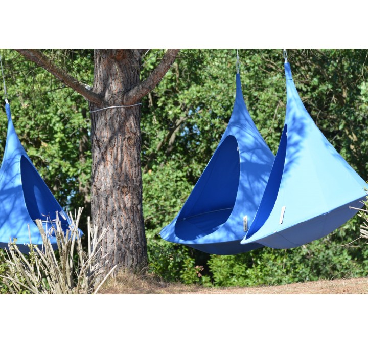 Double Cacoon - Sky Blue - Hanging Outdoors