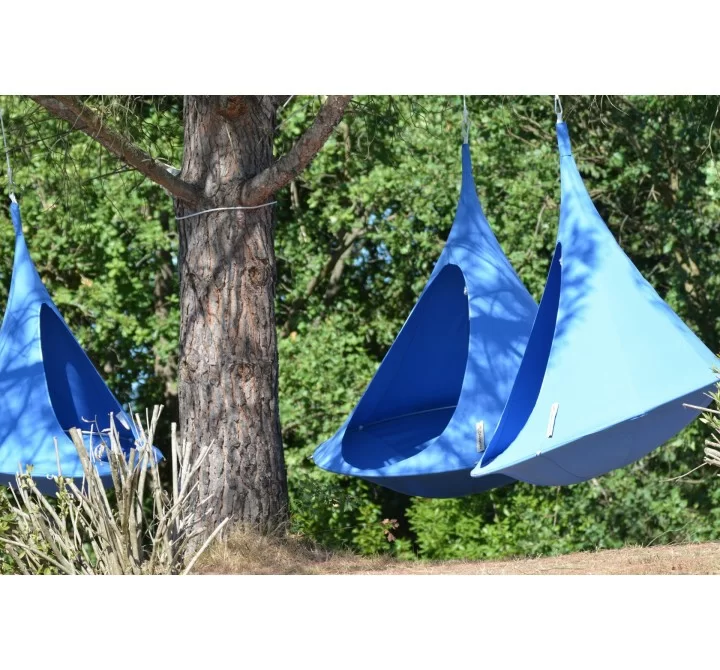 Double Cacoon - Sky Blue - Hanging Outdoors