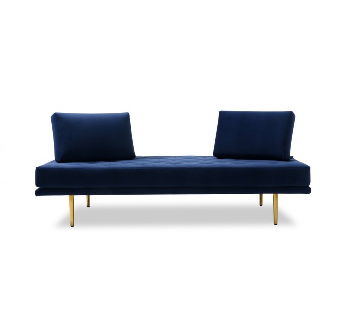 J&M Furniture Caesar Sofa Bed Front View