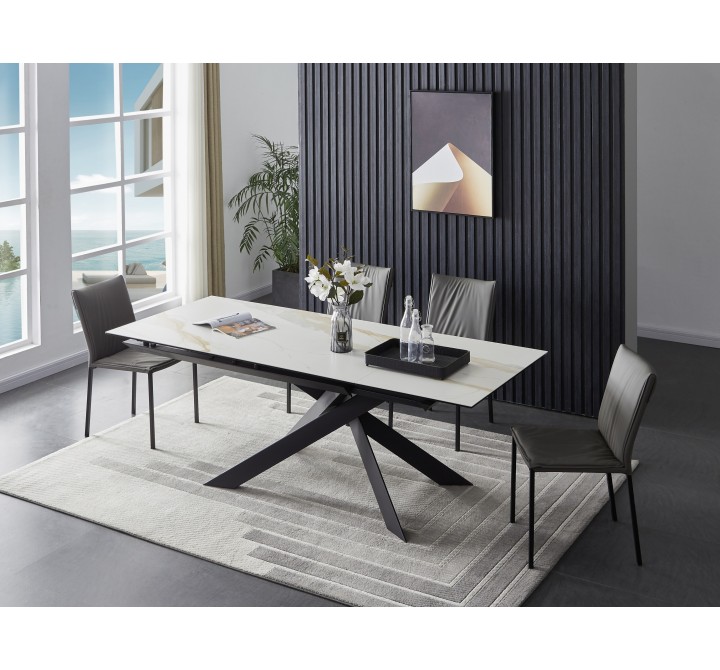 J&M Furniture Calcutta Extension Dining Table