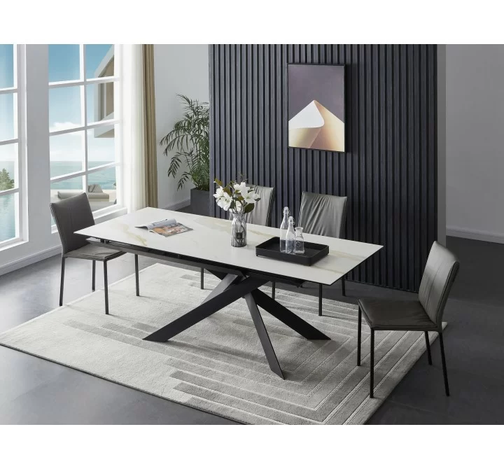 J&M Furniture Calcutta Extension Dining Table