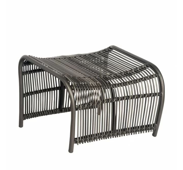 Woodard Cape Ottoman - Angled