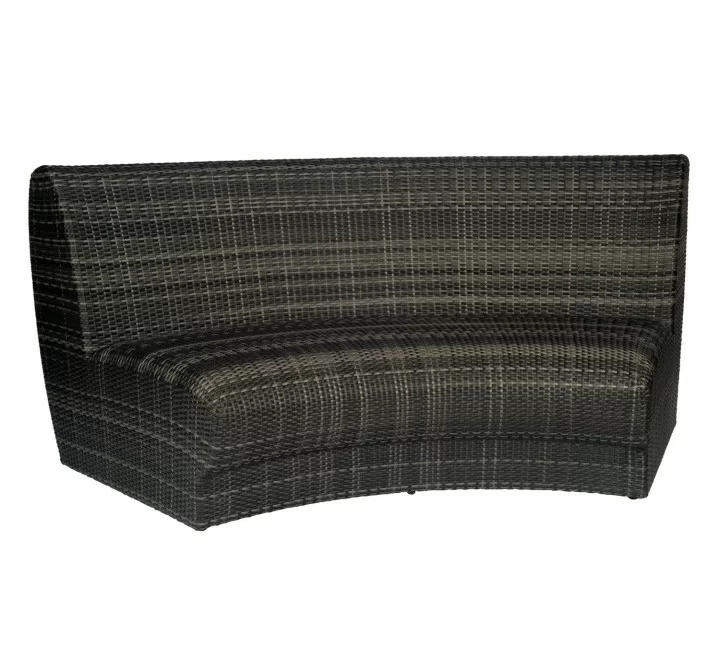 Woodard Woodard Genie Curved Armless Sofa