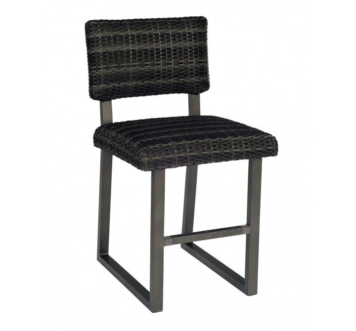 Woodard Harper Counter Stool - Angled