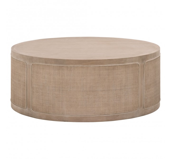 Essentials For Living Cane Coffee Table - Front Top Angle