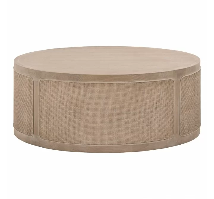 Essentials For Living Cane Coffee Table - Front Top Angle