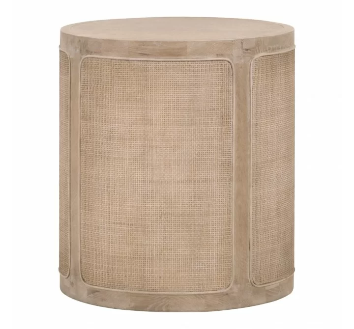 Essentials For Living Cane End Table - Front Side Angle