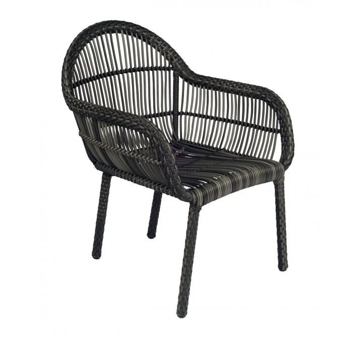 Woodard Cape Dining Armchair - Angled View