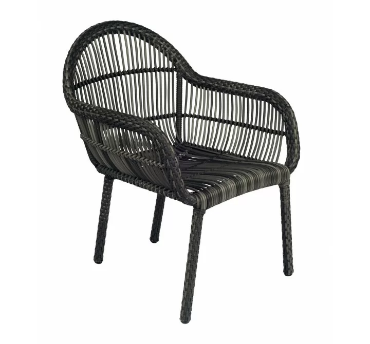 Woodard Cape Dining Armchair - Angled View
