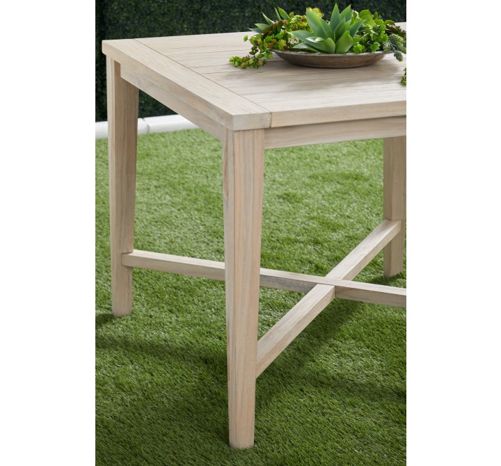 Essentials For Living Carmel Outdoor 42" Square Counter Table - Lifestyle