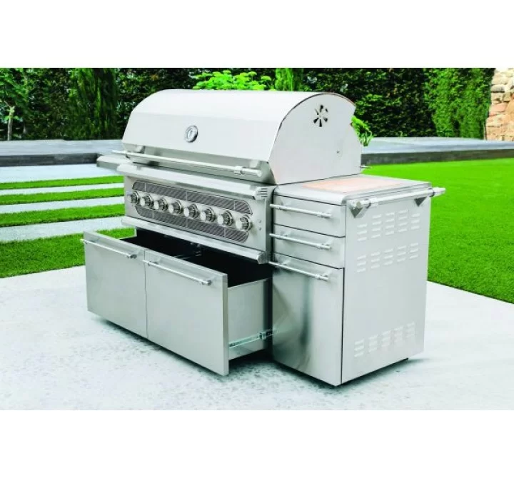 American Made Grills Freestanding Muscle - 54" Hybrid Grill