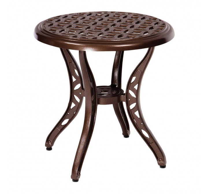 Woodard Casa End Table - Angled