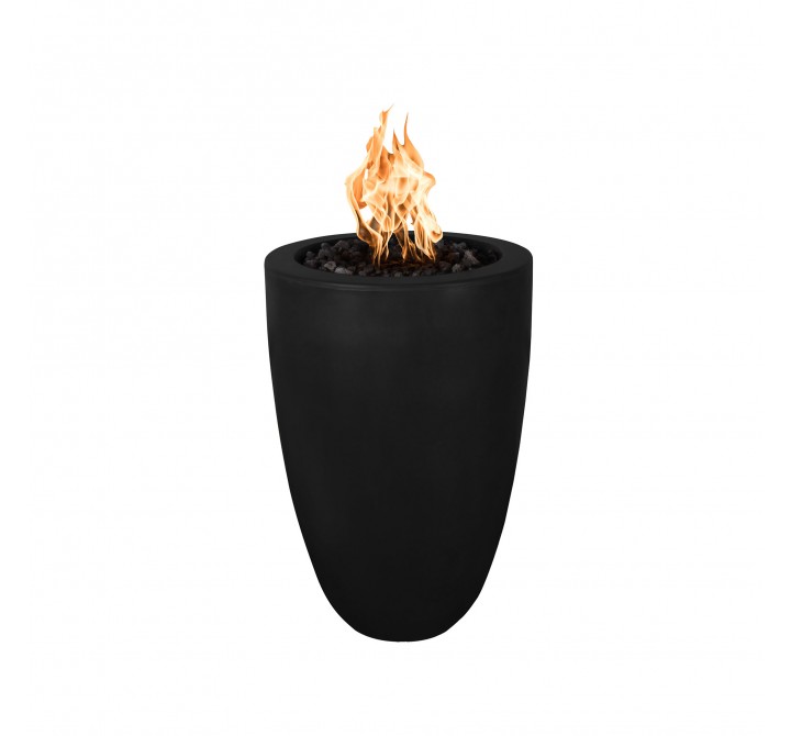 Castillo-GFRC-Fire-Pillar-Black