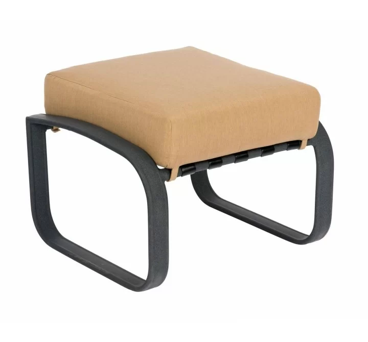 Woodard Cayman Isle Cushion Ottoman - Angled