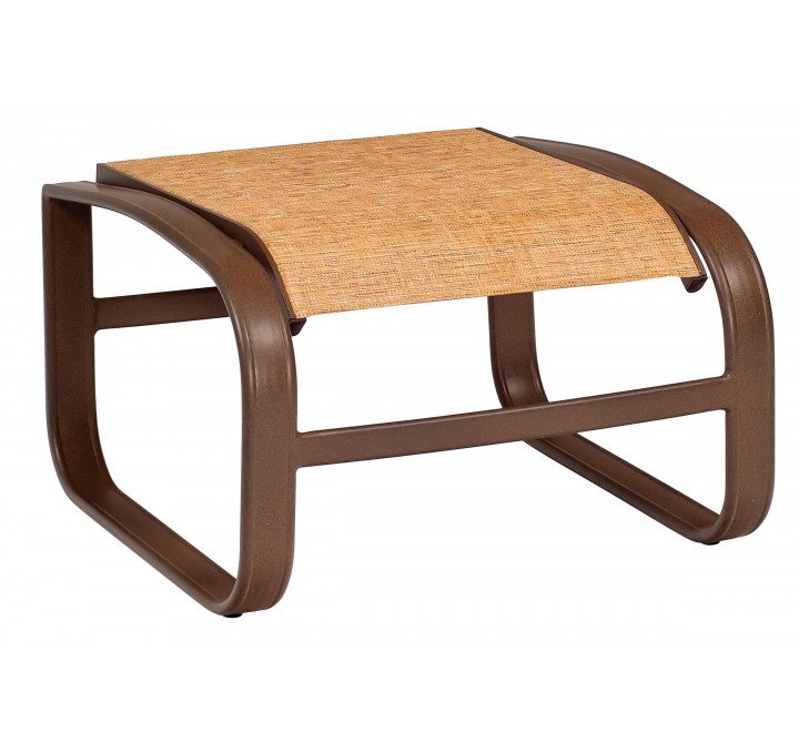 Woodard Cayman Isle Sling Ottoman - Angled