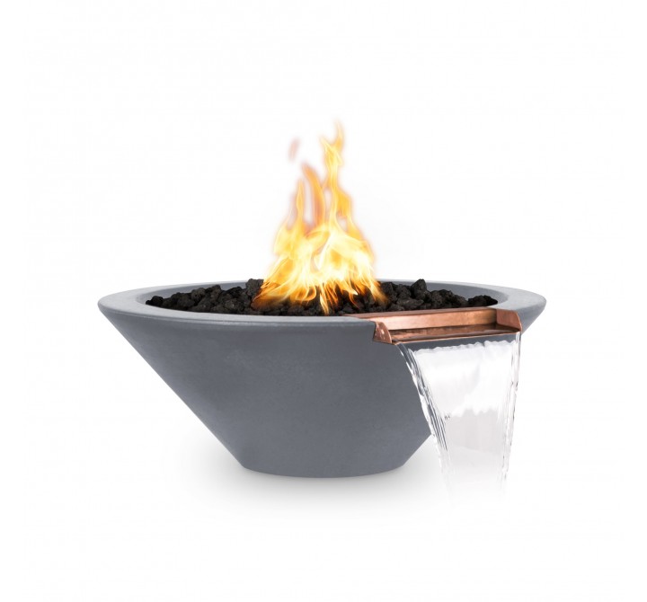 Cazo-Fire-Water-Bowl-Gray