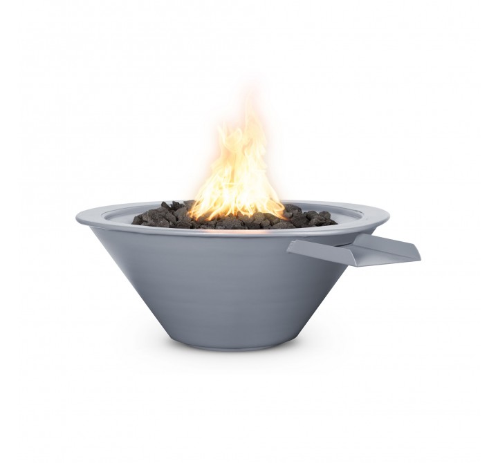 The Outdoor Plus Cazo Powder Coated Fire & Water Bowl