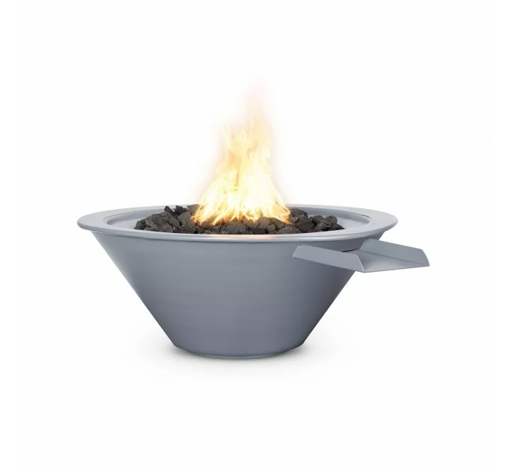 The Outdoor Plus Cazo Powder Coated Fire & Water Bowl