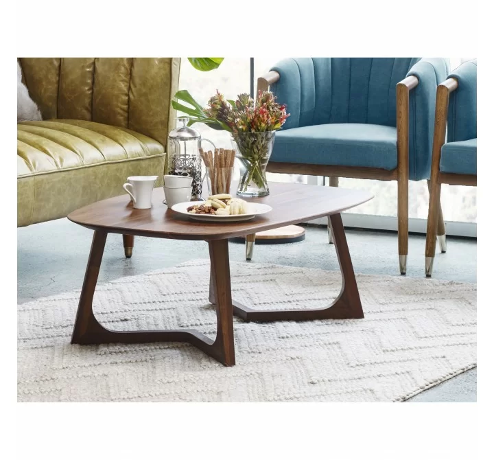 Moe's Home Collection Godenza Coffee Table Small Brown - Lifestyle