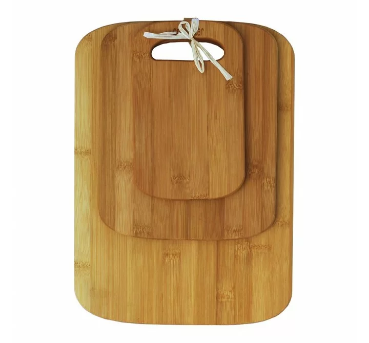 Oceanstar 3-Piece Bamboo Cutting Board Set - Set