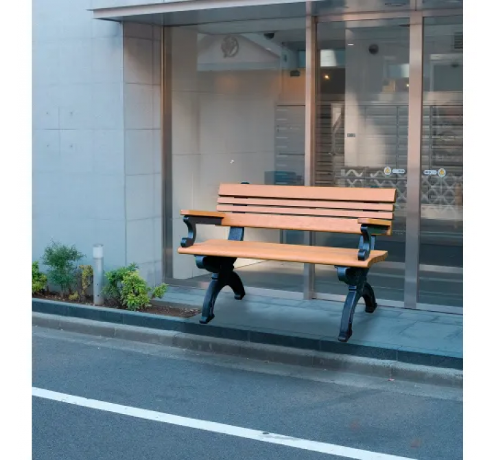 Polly Products Cambridge Backed Bench With Arms