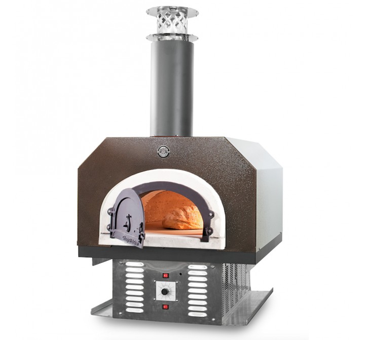 CBO-750 Hybrid Commercial Countertop: (Pre-Assembled) with Metal Insulating Hood and Gas Package - Angled