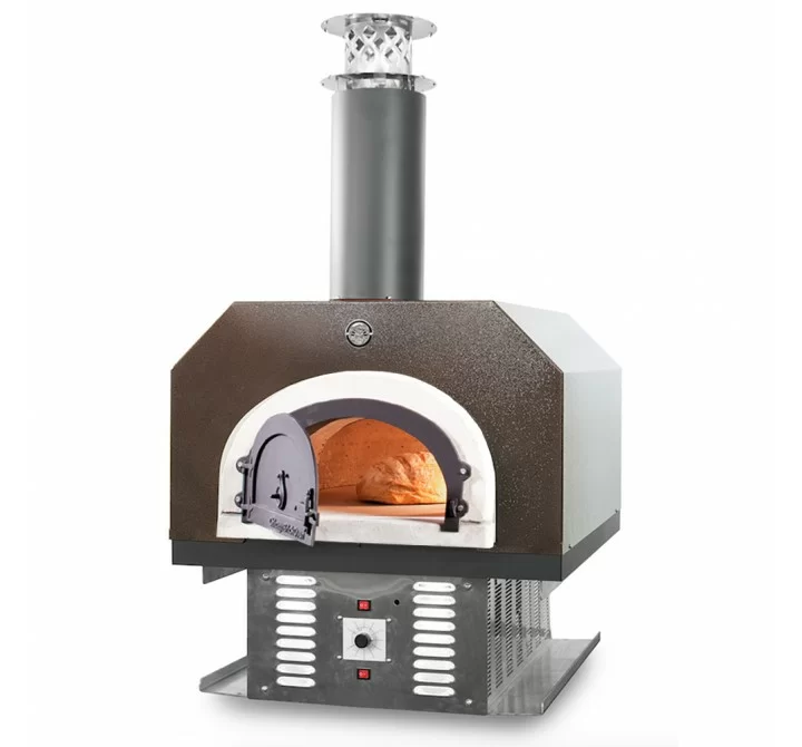 CBO-750 Hybrid Commercial Countertop: (Pre-Assembled) with Metal Insulating Hood and Gas Package - Angled