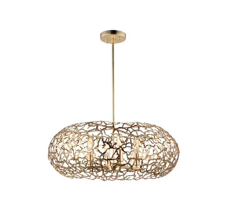 ZEEV Lighting Helios Collection Chandelier- Front Angle