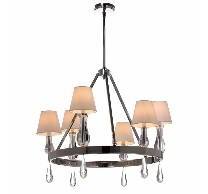 ZEEV Lighting Sophia 6LT Chandelier- Front Angle