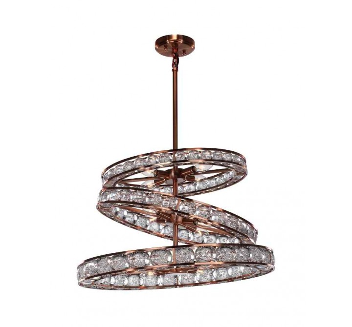ZEEV Lighting Imbrium 12LTS CHANDELIER- Front Angle
