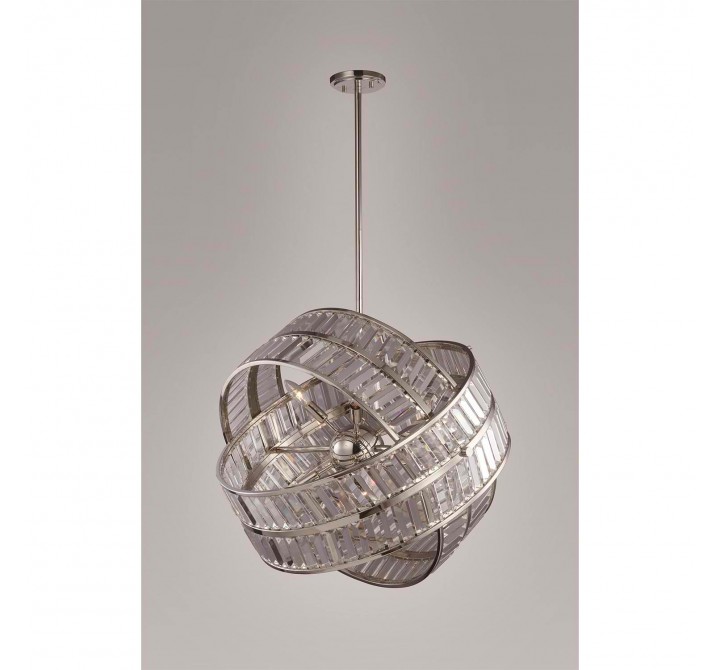 Zeev Lighting Una Collection Chandelier- Front Angle
