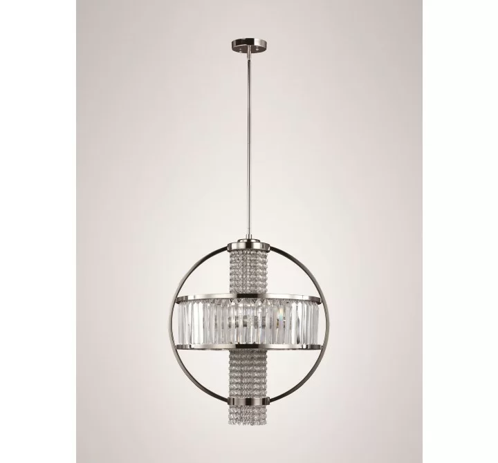 Zeev Lighting Metropolis Pendant Collection Chandelier- Front Angle