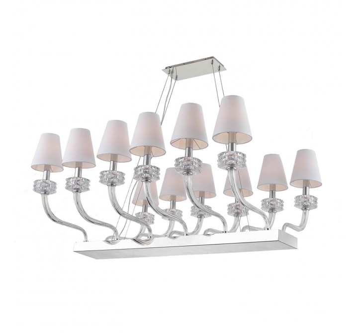 ZEEV Lighting Abigail Collection Chandelier- Front Angle