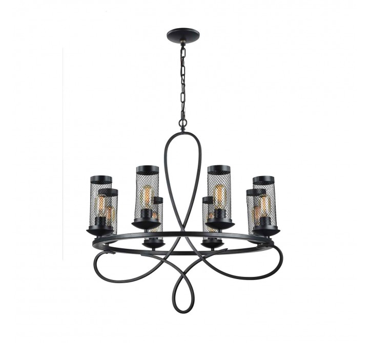 ZEEV Lighting Kenosha Collection Chandelier- Front Angle