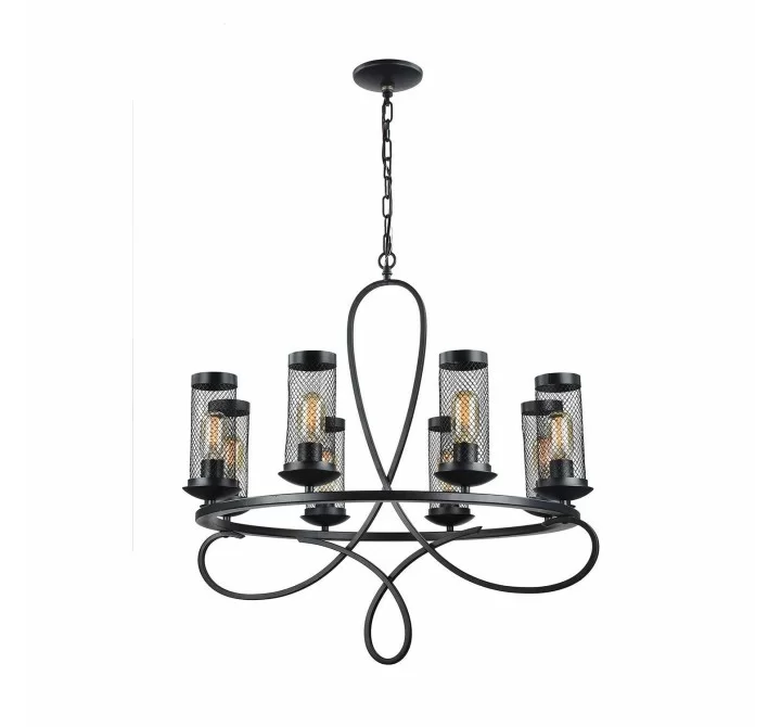 ZEEV Lighting Kenosha Collection Chandelier- Front Angle