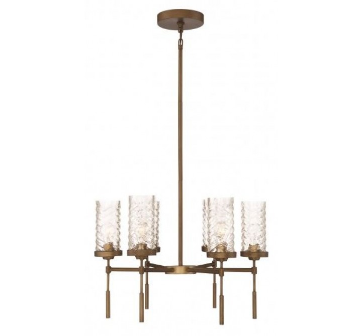 ZEEV Lighting Triticus Chandelier -  Antique Brass