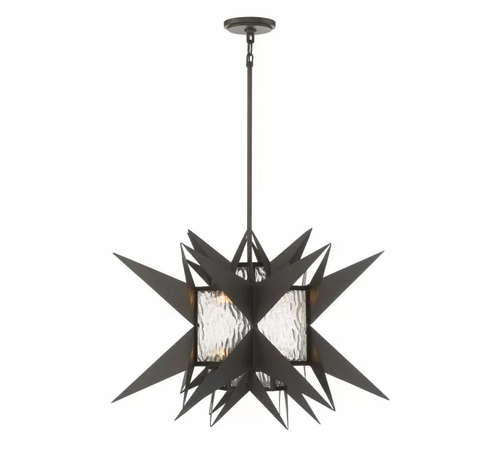 ZEEV Lighting Astrum Collection Chandelier- Front Angle