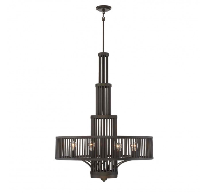 ZEEV Lighting Aetas Collection Chandelier- Front Angle
