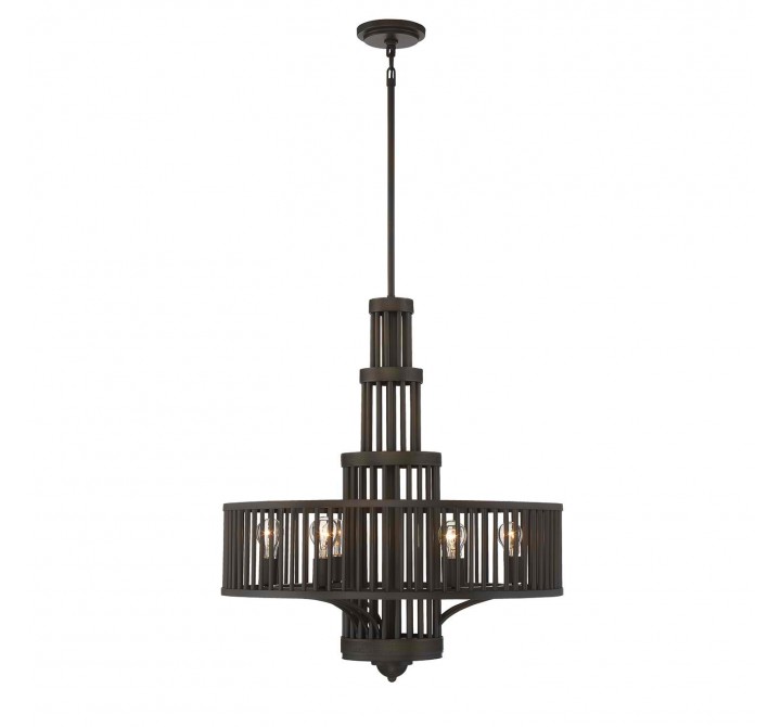 ZEEV Lighting Aetas Collection Chandelier- Front Angle