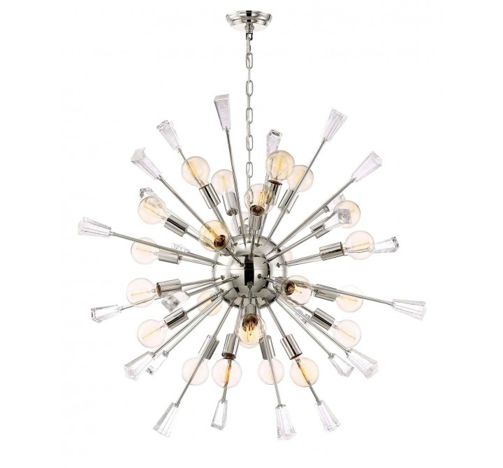 ZEEV Lighting Muse Collection Chandelier- Front Angle