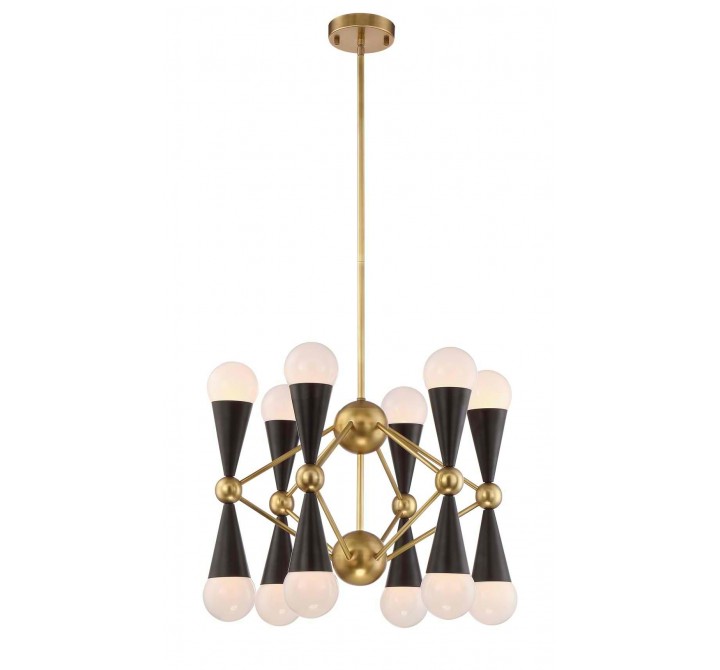 ZEEV Lighting Crosby Collection Chandelier- Front Angle