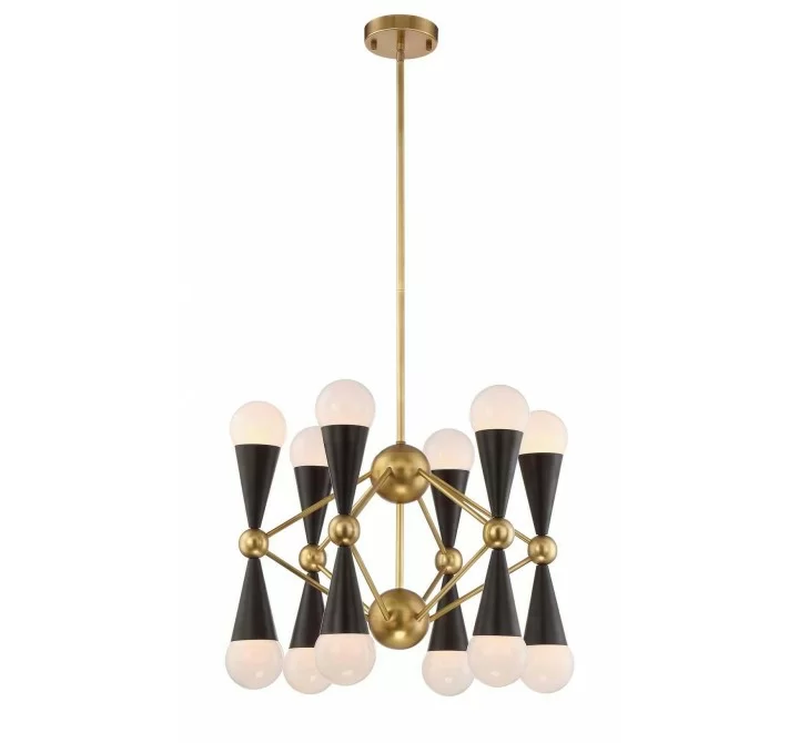 ZEEV Lighting Crosby Collection Chandelier- Front Angle