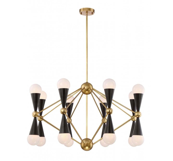 ZEEV Lighting Crosby Collection Chandelier- Front Angle