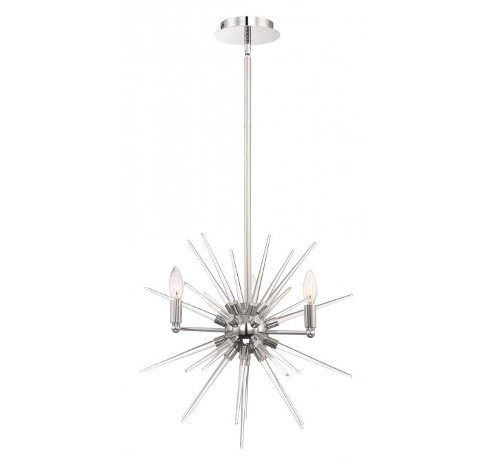 ZEEV Lighting Pulsar Collection Chandelier- Front Angle