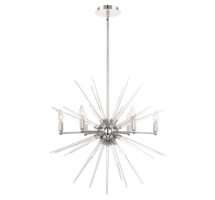 ZEEV Lighting Pulsar Collection Chandelier- Front Angle